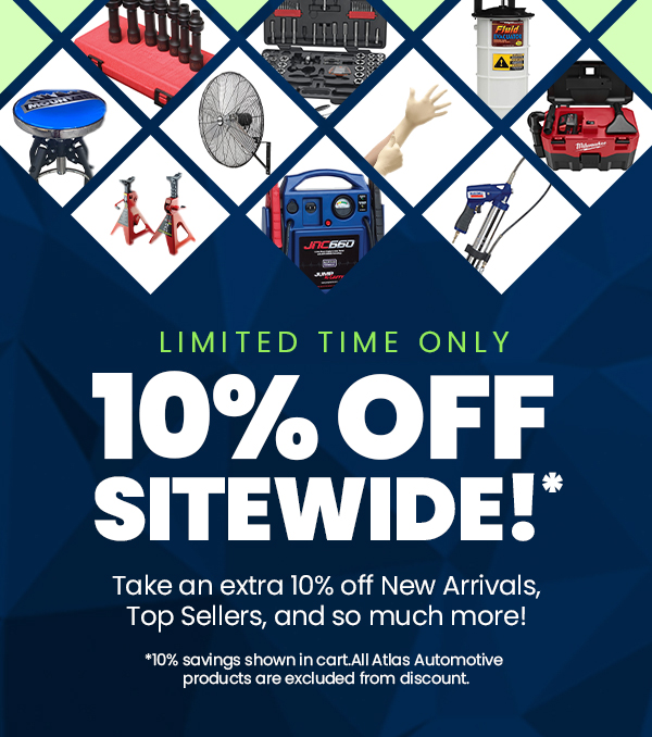 Limited Time Only! 10% Off Sitewide